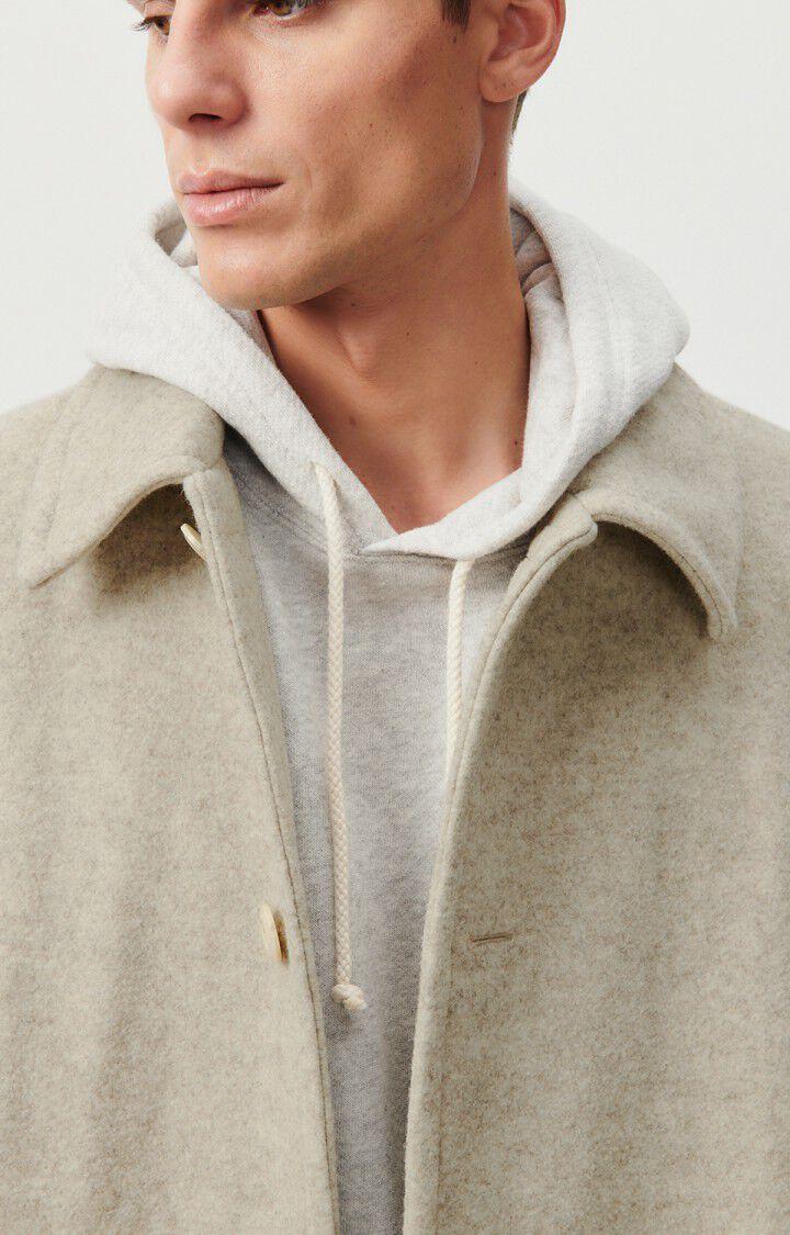 American Vintage Manteau Homme Karabay - BEIGE CHINE 58 Manches Longues Beige - H23