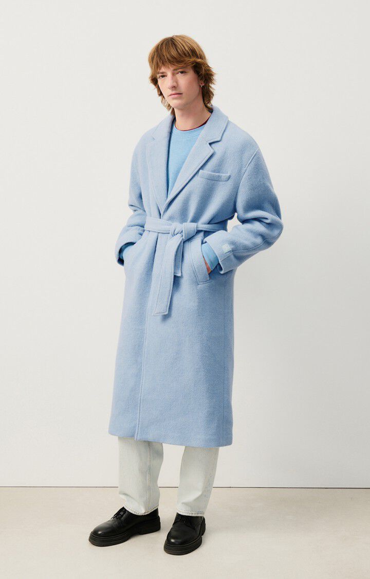 American Vintage Manteau Homme Nadabow - ALASKA 82 Manches Longues Bleu - H24