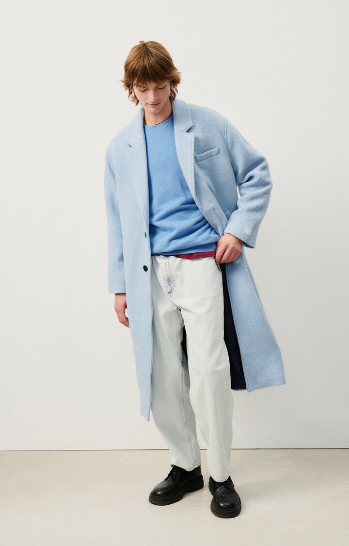 american vintage Manteau homme Nadabow - ALASKA 82 Manches longues Bleu - H24