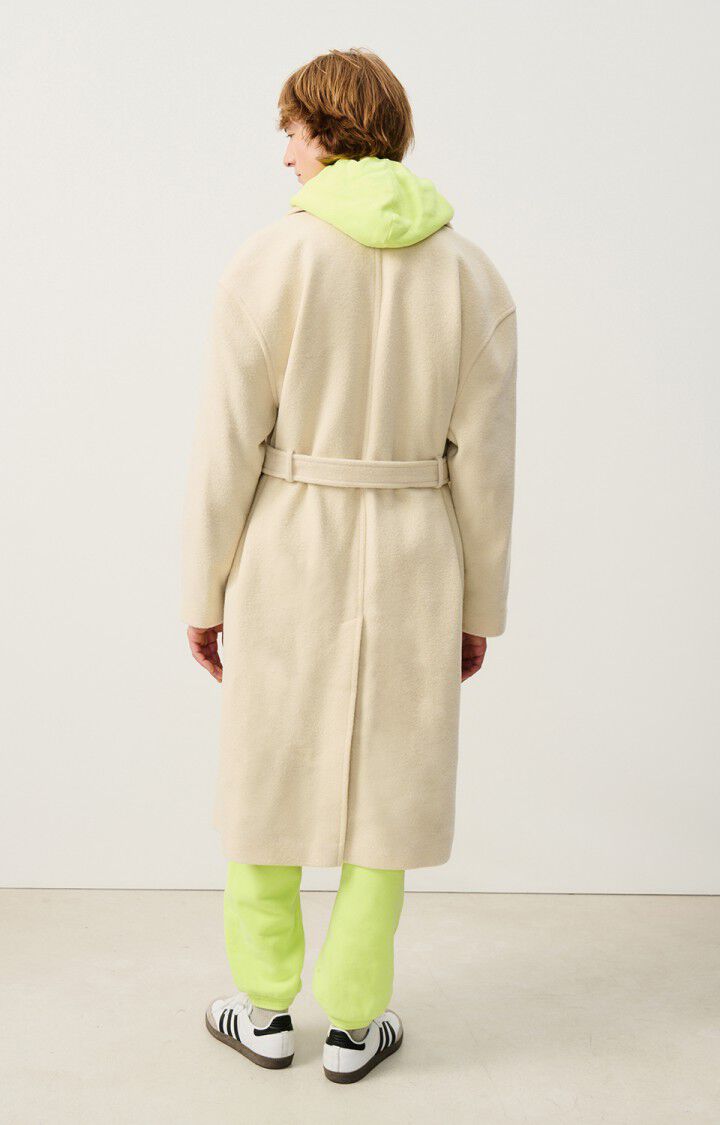 American Vintage Manteau Homme Retobeach - ECRU 59 Manches Longues Beige - H24
