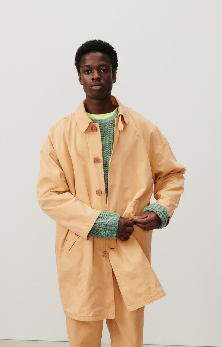 american vintage Manteau homme Ruffow - BISCOTTI 55 Manches longues Beige - E24