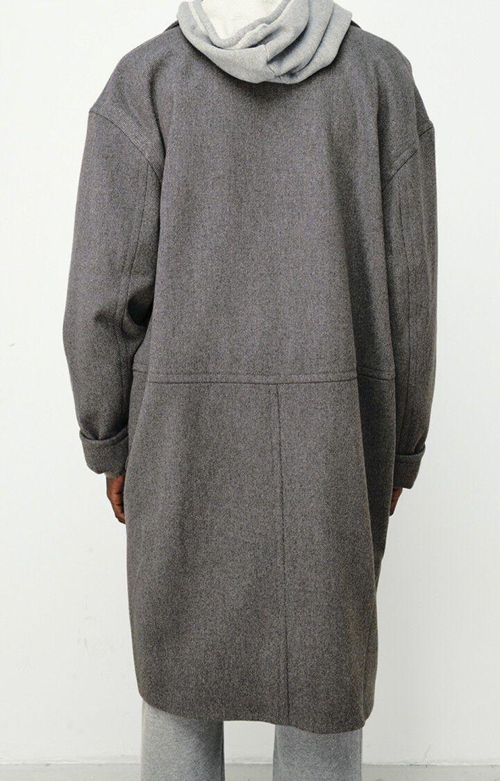 American Vintage Manteau Homme Rystreet - GRIS CHINE Manches Longues Gris - H22