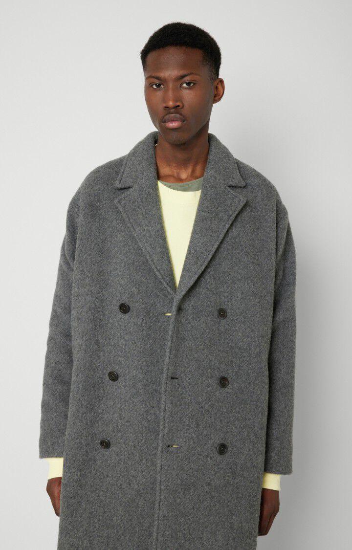 American Vintage Manteau Homme Zefir - GRIS CHINE Manches Longues Gris - H21