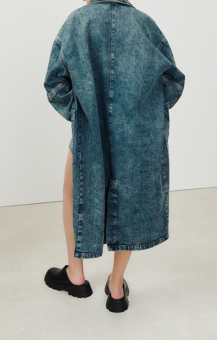 American Vintage Manteau Mixte Joybird - DIRTY 58 Manches Longues Bleu - E23