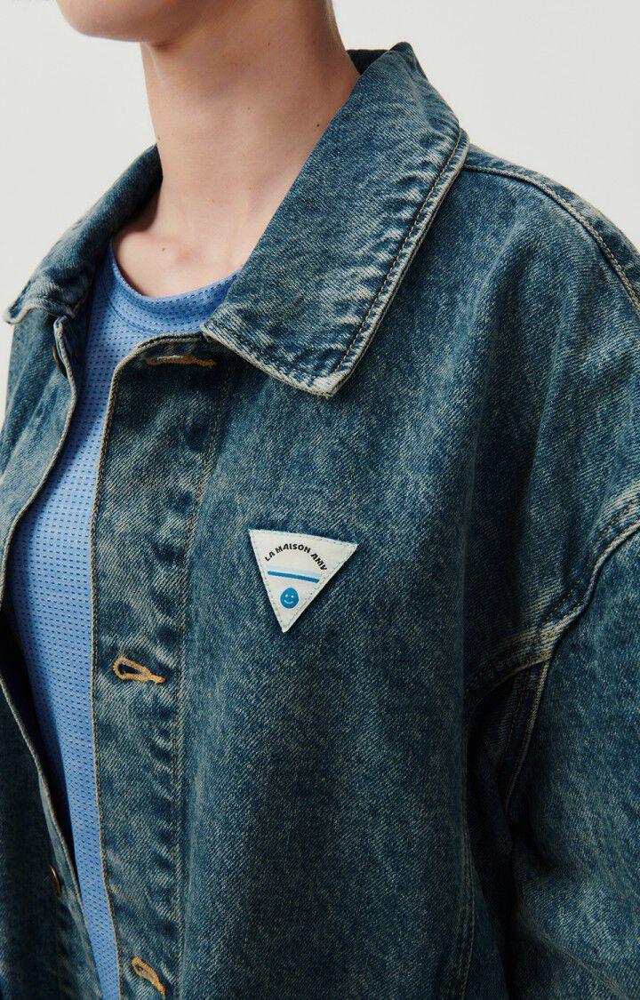 American Vintage Manteau Mixte Joybird - DIRTY 58 Manches Longues Bleu - E23