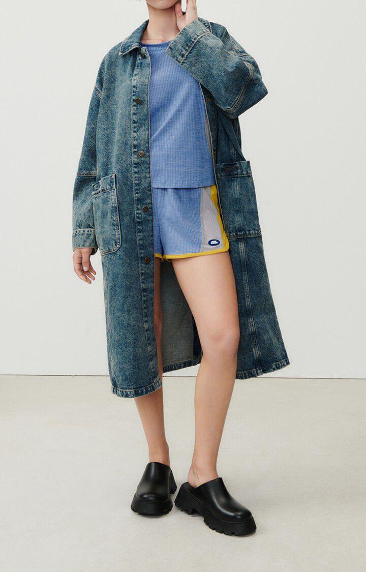 american vintage Manteau mixte Joybird - DIRTY 58 Manches longues Bleu - E23