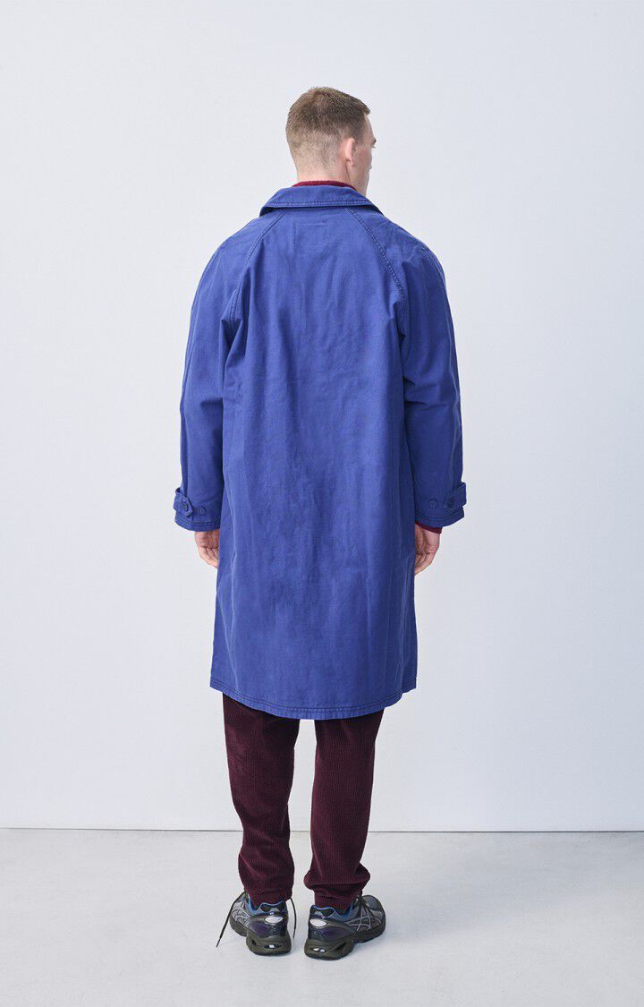 American Vintage Manteau Mixte Otyburg - INDIGO VINTAGE Manches Longues Bleu - E22