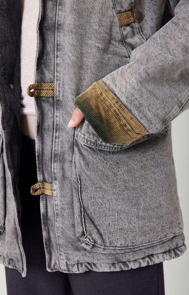 American Vintage Manteau Mixte Tizanie - BLEACHED GREY Manches Longues Gris - H20