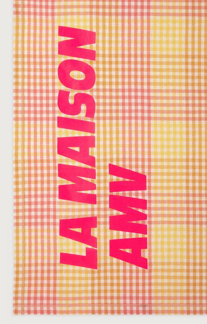 American Vintage Nappe Revack - CARREAUX SUNSET Blanc - E23