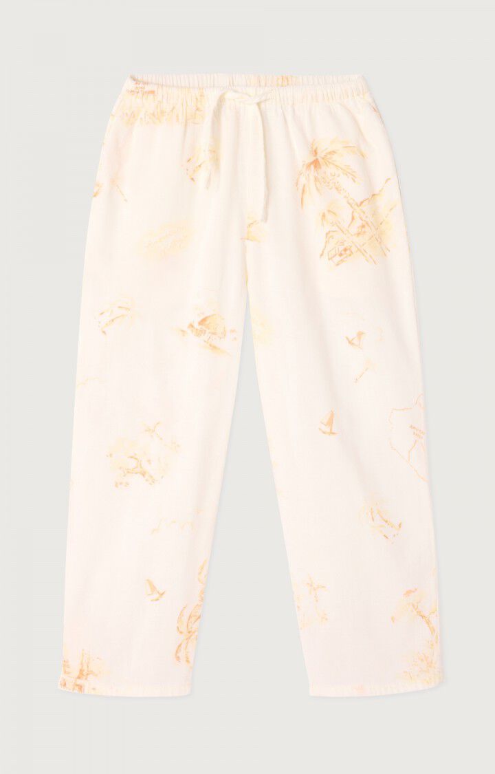 american vintage Pantalon enfant Bygoo - MAURICE Blanc - E24