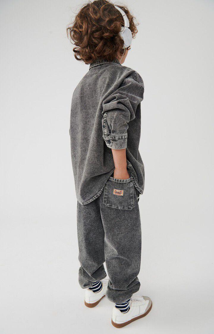 American Vintage Pantalon Enfant Jazy - GREY Gris - E25