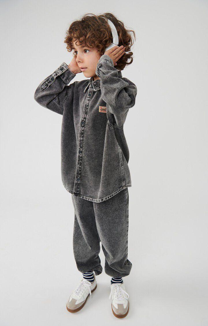 american vintage Pantalon enfant Jazy - GREY Gris - E25