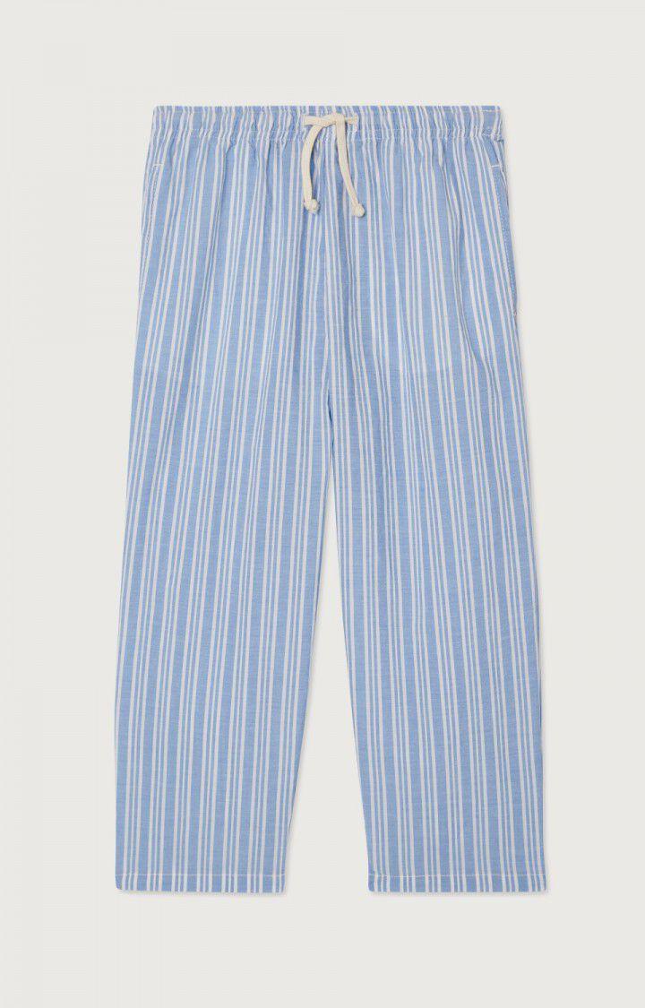 American Vintage Pantalon Enfant Odurock - RAYURES BLEUES Bleu - E23