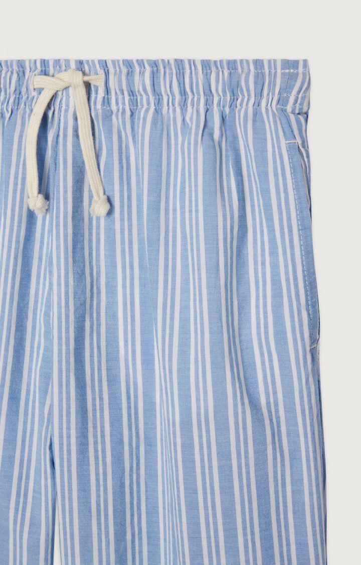 American Vintage Pantalon Enfant Odurock - RAYURES BLEUES Bleu - E23