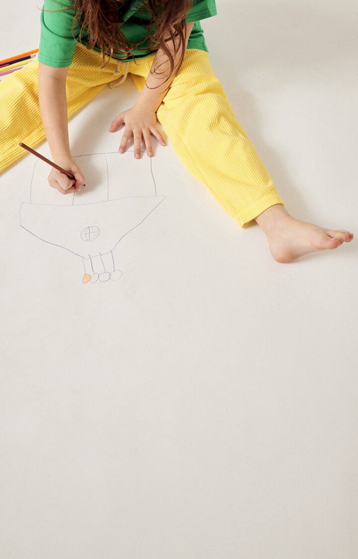 American Vintage Pantalon Enfant Padow - BANANE Jaune - E23