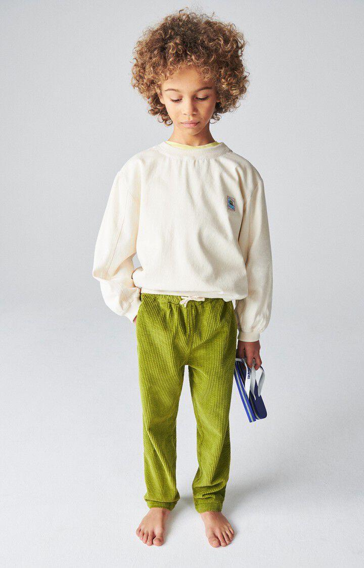 American Vintage Pantalon Enfant Padow - CAMELEON VINTAGE Vert - E24