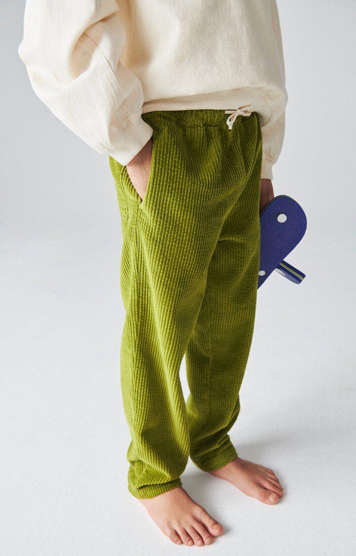 american vintage Pantalon enfant Padow - CAMELEON VINTAGE Vert - E24