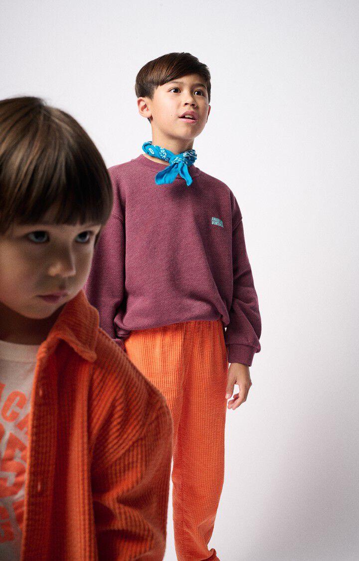 American Vintage Pantalon Enfant Padow - CAPUCINE VINTAGE Orange - E25