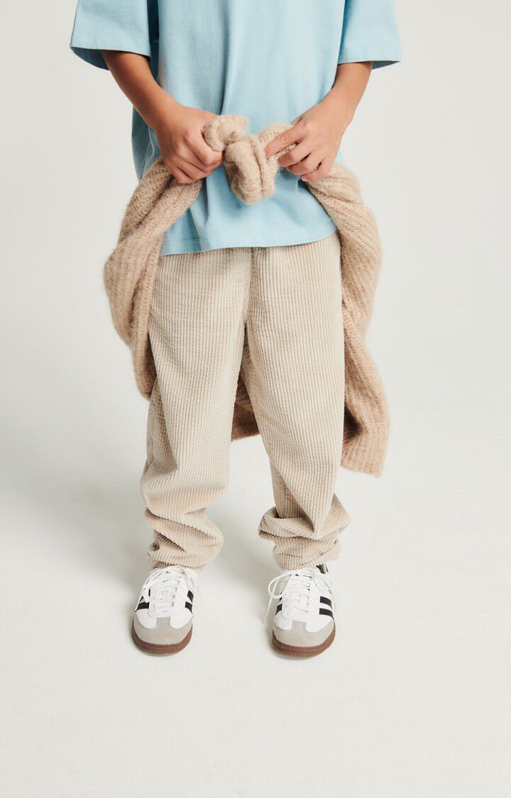 american vintage Pantalon enfant Padow - ECRU VINTAGE Beige - E25