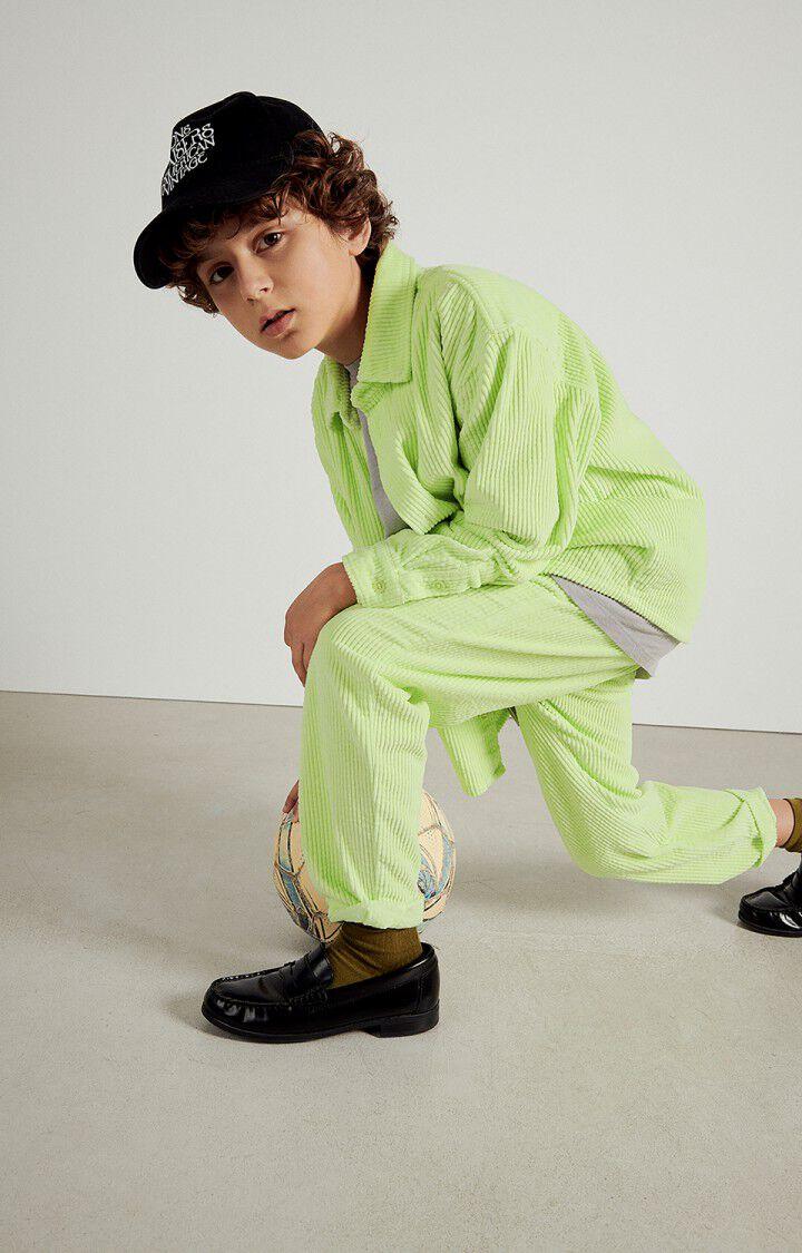 American Vintage Pantalon Enfant Padow - JAUNE FLUO VINTAGE Jaune - H23