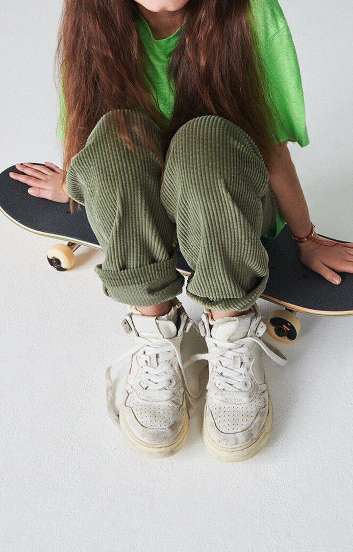 American Vintage Pantalon Enfant Padow - LENTILLE Vert - E23