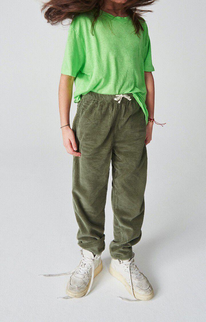 American Vintage Pantalon Enfant Padow - LENTILLE Vert - E23