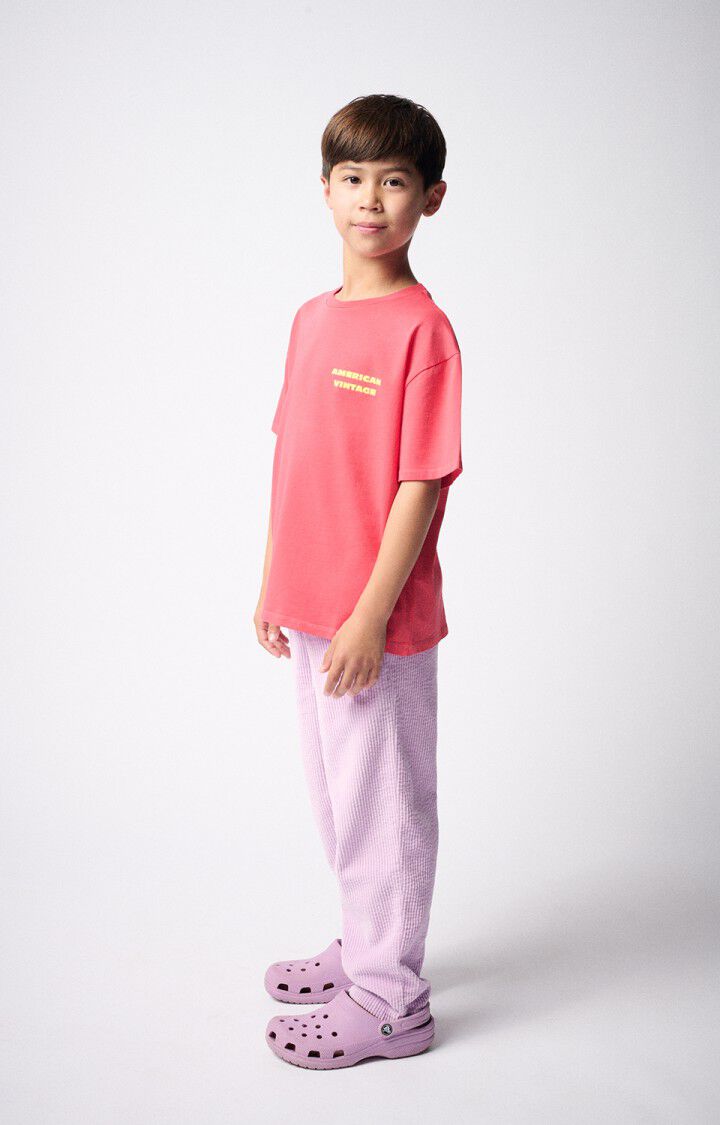 American Vintage Pantalon Enfant Padow - ORCHIDEE VINTAGE Violet - E25