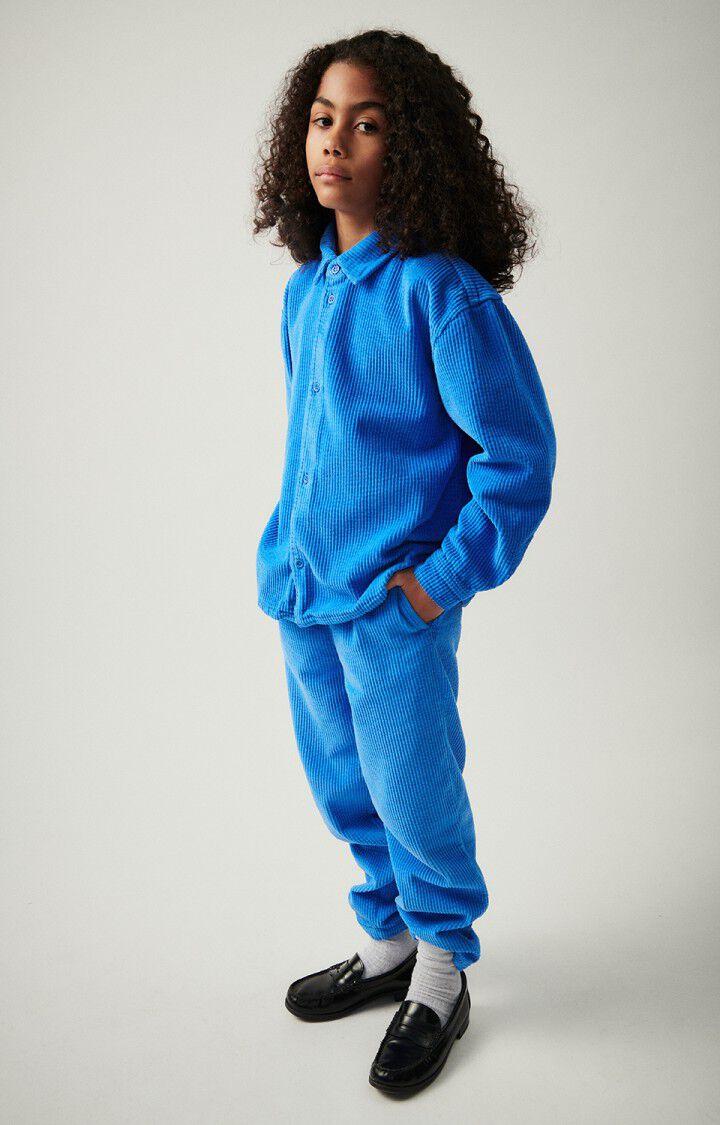 American Vintage Pantalon Enfant Padow - RIVAGE VINTAGE Bleu - E24
