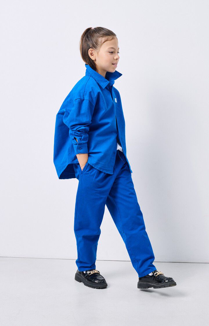 American Vintage Pantalon Enfant Rygybay - BLEU DE PRUSSE Bleu - E25