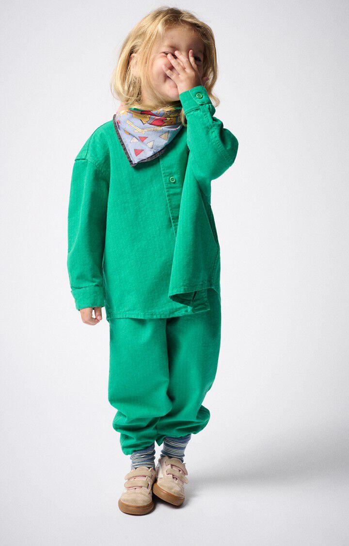 American Vintage Pantalon Enfant Rygybay - EMERAUDE Vert - E25
