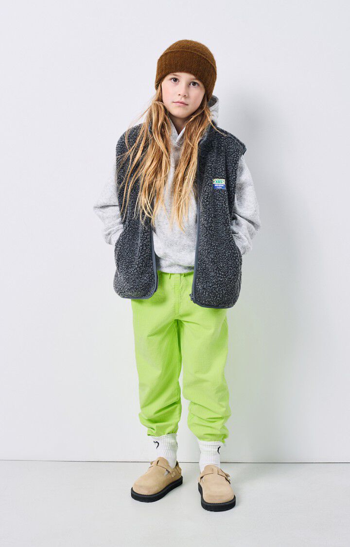 American Vintage Pantalon Enfant Rygybay - JAUNE FLUO Jaune - H24