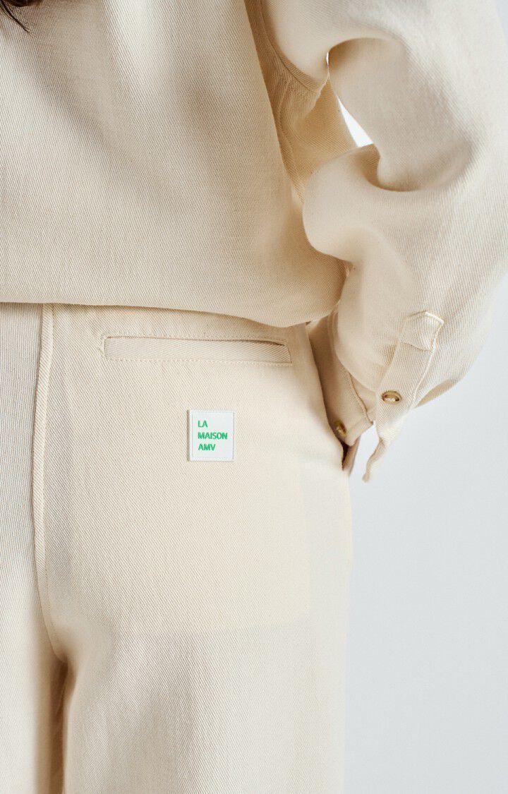 American Vintage Pantalon Femme Afaz - ECRU Beige - E25