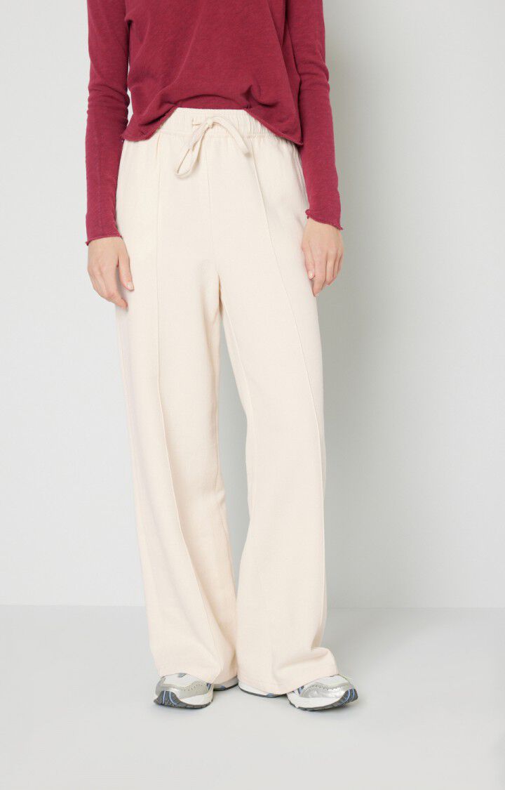 american vintage Pantalon femme Afaz - ECRU Beige - H22