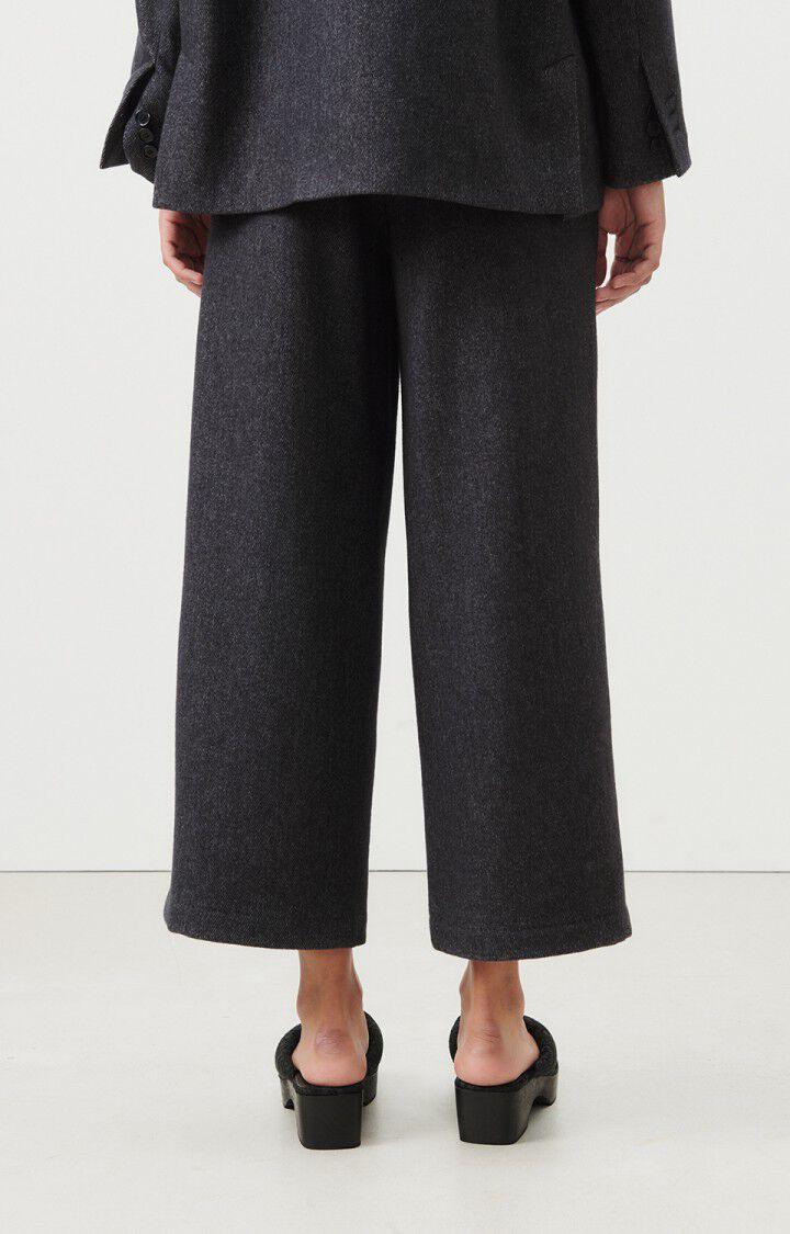 American Vintage Pantalon Femme Anybay - ANTHRACITE CHINE Gris - H23