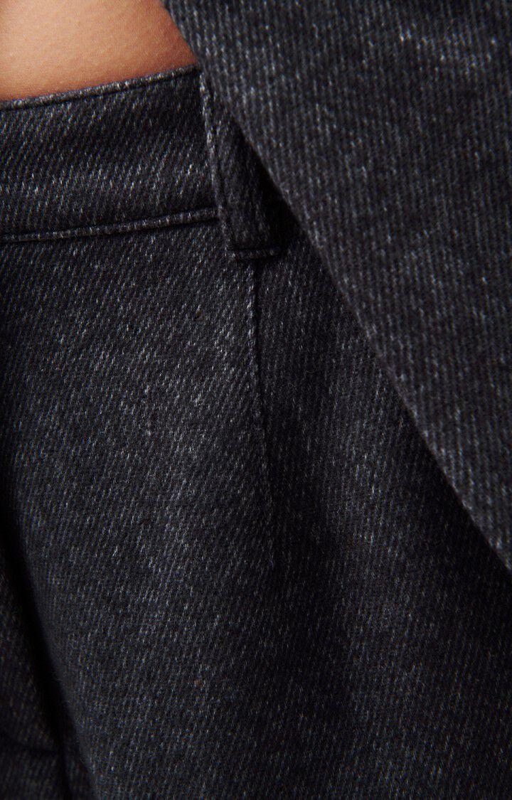 American Vintage Pantalon Femme Anybay - ANTHRACITE CHINE Gris - H23
