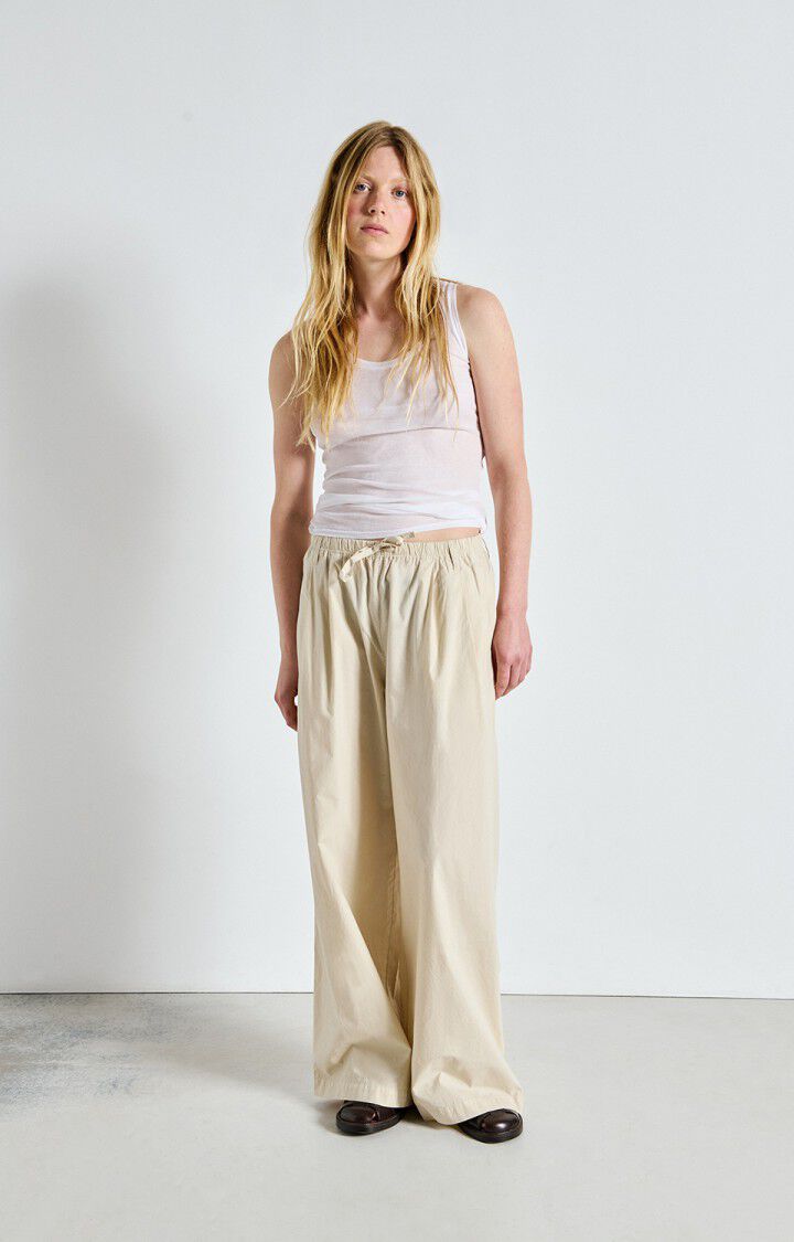 American Vintage Pantalon Femme Bailow - ARGAN Beige - E25