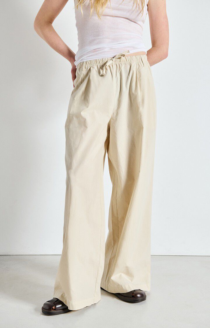 american vintage Pantalon femme Bailow - ARGAN Beige - E25