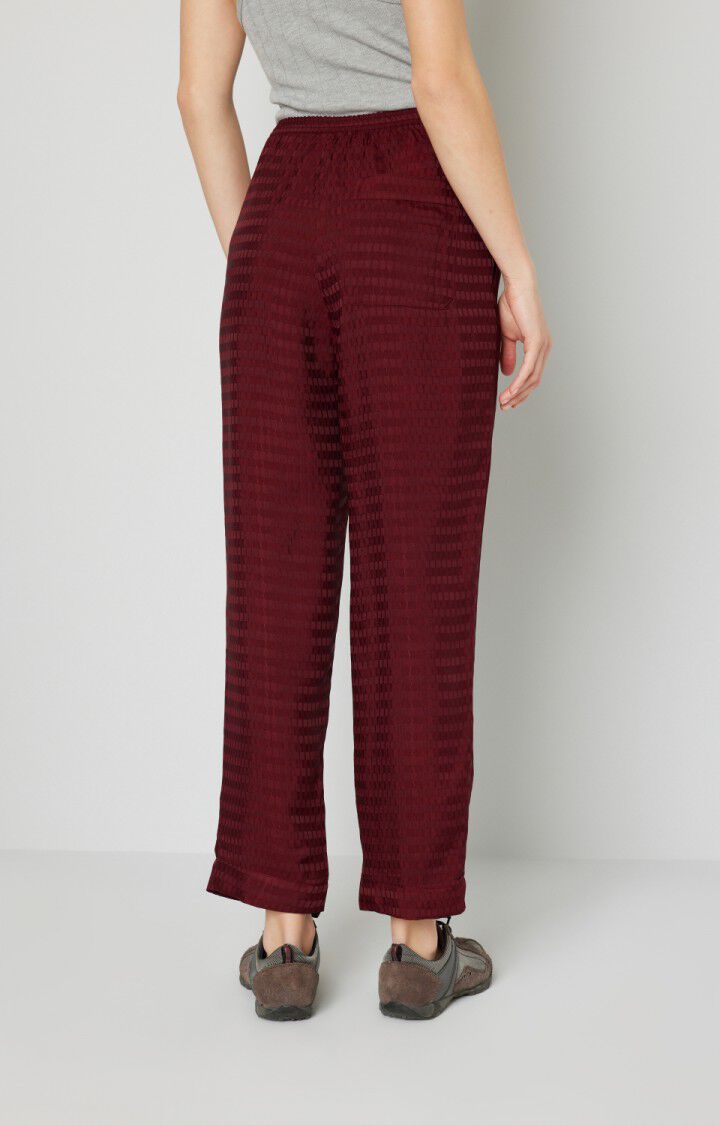 American Vintage Pantalon Femme Bukbay - CARDINAL Rouge - H22