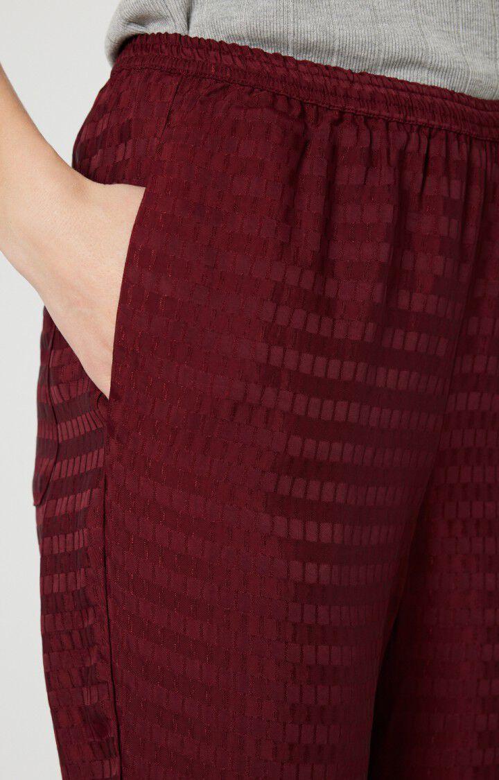 American Vintage Pantalon Femme Bukbay - CARDINAL Rouge - H22