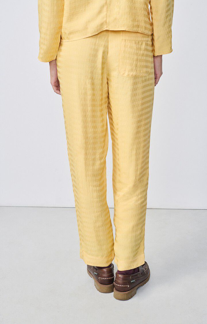 American Vintage Pantalon Femme Bukbay - DESERT Jaune - H22