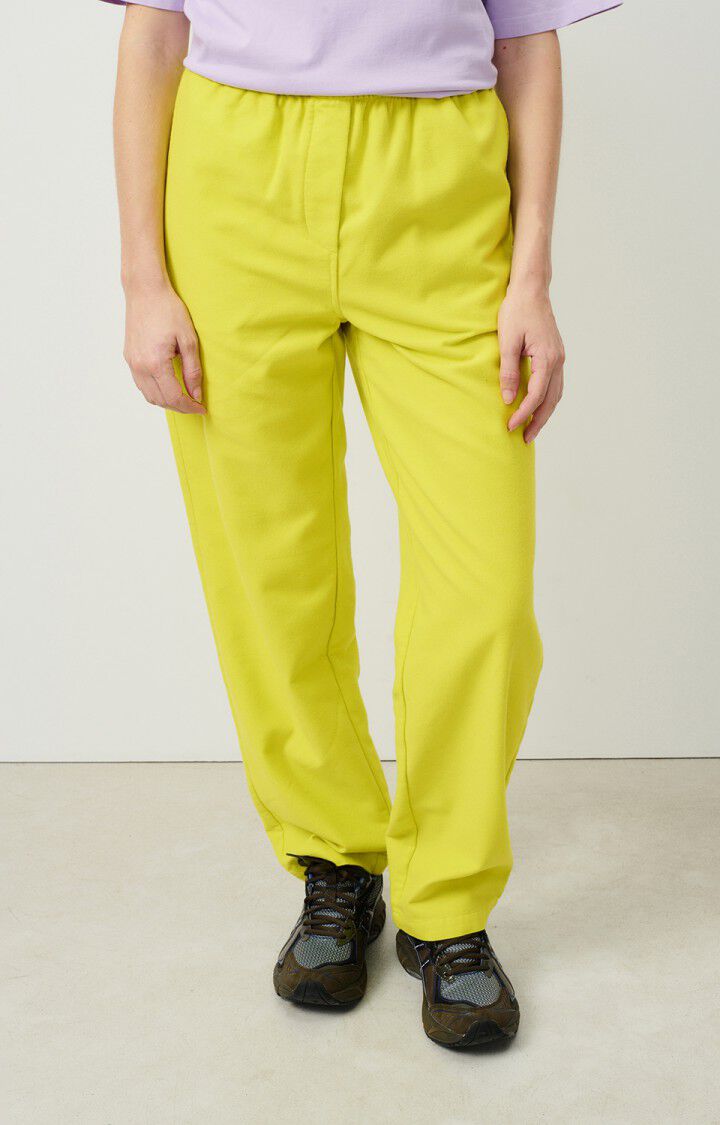 american vintage Pantalon femme Dakota - CITRUS Jaune - H24