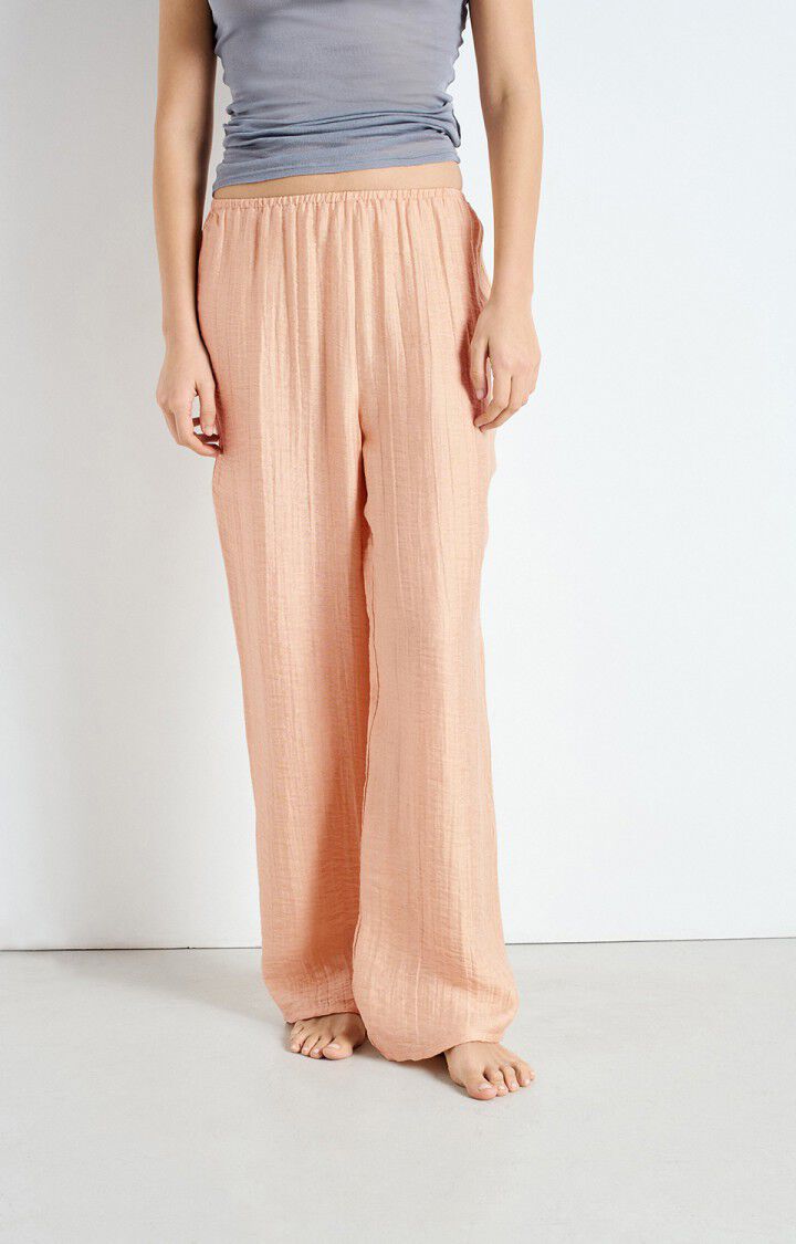 american vintage Pantalon femme Detown - LATTE Beige - E25