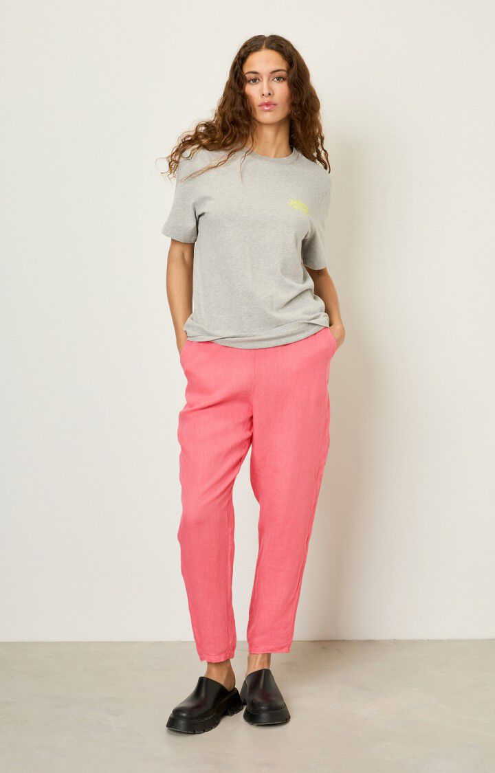 American Vintage Pantalon Femme Ficobay - ORCHIDEE Rose - E18