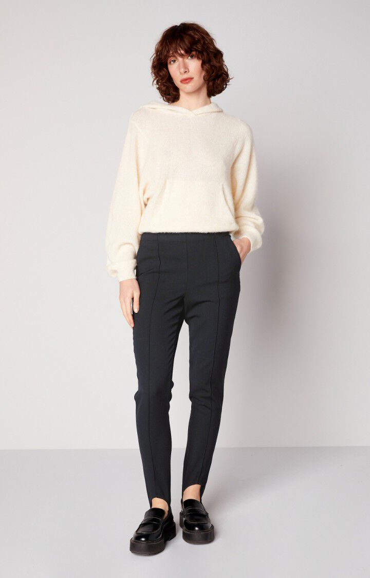 American Vintage Pantalon Femme Firtown - NOIR Noir - E21