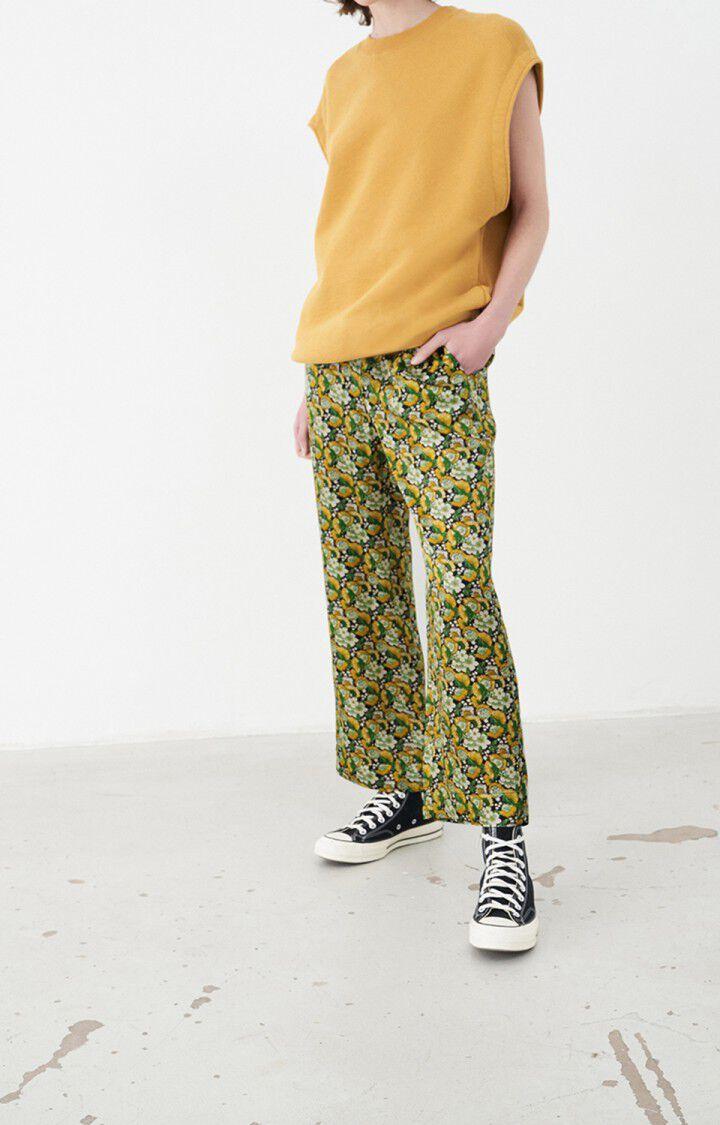 American Vintage Pantalon Femme Gintown - MARCEAU Jaune - E22