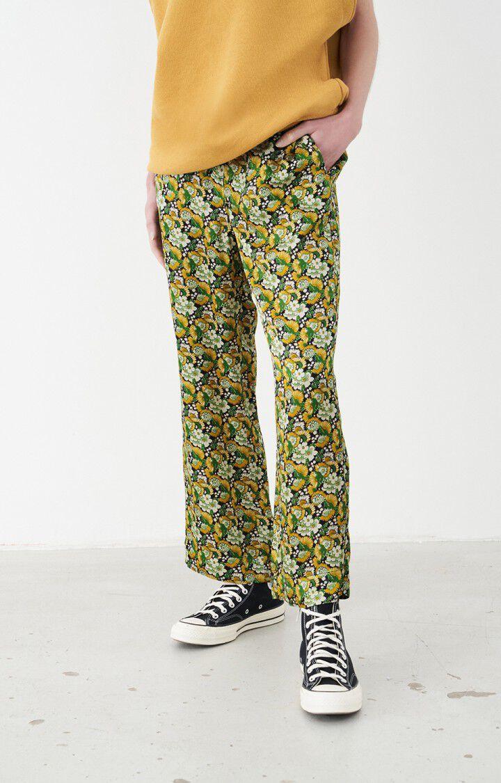 american vintage Pantalon femme Gintown - MARCEAU Jaune - E22