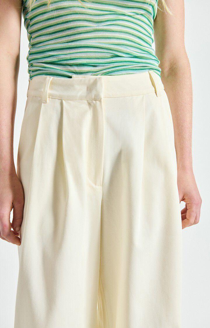 American Vintage Pantalon Femme Gozzy - NACRE Beige - E25