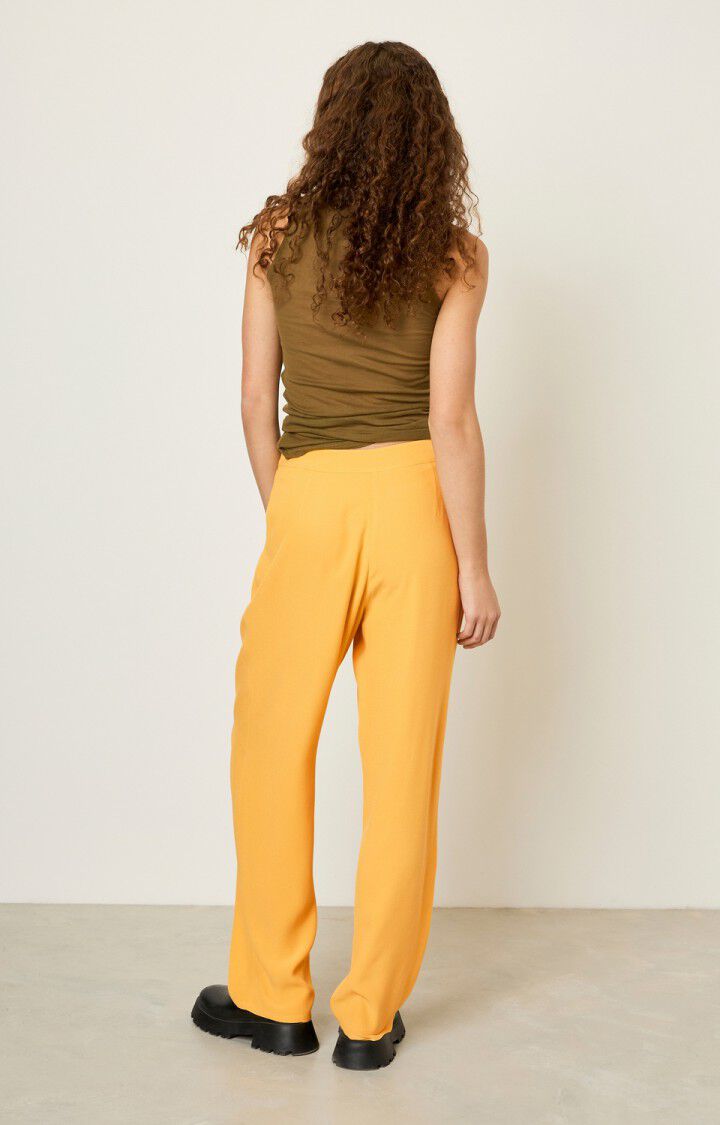 American Vintage Pantalon Femme Holiester - BRIOCHE Jaune - E17