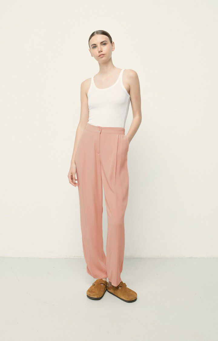 American Vintage Pantalon Femme Holiester - JACINTHE Rose - E17