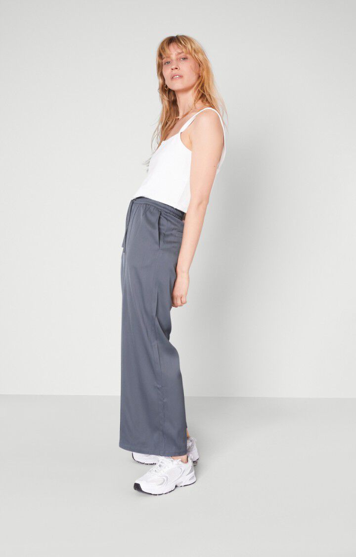 American Vintage Pantalon Femme Icoday - TEMPETE Gris - E20